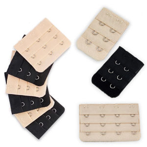 MaxPlus Ladies Bra Extender Extension Strap Black & Skin 2/3/4 Hooks