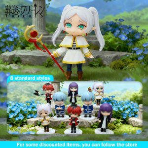 Bandai | Frieren: Beyond Journeys End 10cm Anime Figures Frieren Himmel Action Figure Boys Gift Collection Model Doll Toys