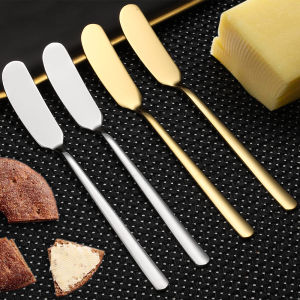 304 Stainless Steel Butter Knife Cream Spatula Pastry Creative Tableware Jam Scraper Scratch Butter