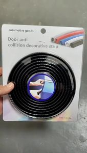 Karet Pelindung Pintu Mobil & Aksesoris Bumper Inti Baja Universal 5 Meter