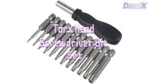 50mm Hollow Plum Blossom Screwdriver Bit Hexagon Handle Screwdriver Bit Power Screwdriver Tool Set