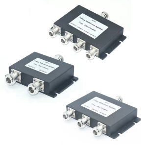 3 Ways RF Splitter High Isolation RF Power Divider Distribution Module for LTE Networks 4G 3G Communication Systems