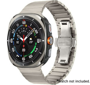 No Gaps Link Band for Samsung Galaxy Ultra Watch 47mm Men Stainless Steel Wristband Bracelet for Galaxy Watch Ultra7 47MM Strap