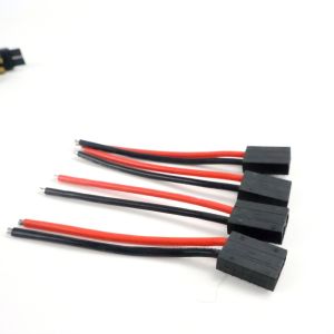 4Pcs TRX Plug Male/Female Connector Adapter Silicone Flexible Cable 10CM 14AWG for Rc Li-Po Battery Drone