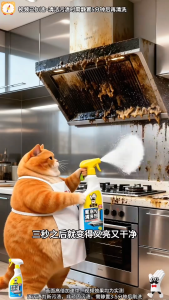 [✅SG Ready Stock] JAPAN Powerful Kitchen Oil Stain Cleaner Spray Heavy Duty Degreaser for Cooktop Range Hood 500ML