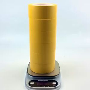 Băng keo dán nền màu vàng băng dính dán sàn rộng 4.7cm dài 33 mét 1 cây gồm 6 cuộn - Út Lớn