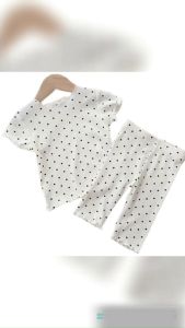 DD Set Baju Pyjamas Baby Girl Baju Baby Homewear Girl Suits Kids Pyjamas Set Sleepwear Nightwear Baju Tidur Kanak Baju Budak童装