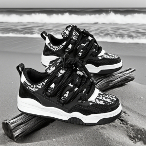 Niche dirty rope casual shoes student versatile sneakers couple bread mens and womens thick sole