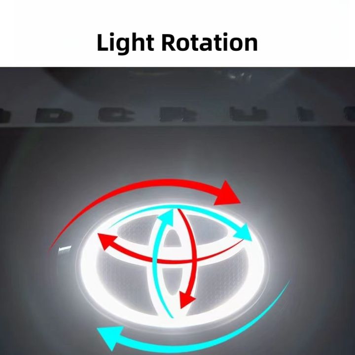 Car LED Emblem for Toyota Land Cruiser and Prado - Dynamic Front Grille ...