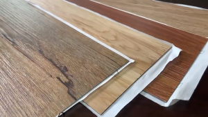 Estation - Lantai Vinyl Stiker Lantai Kayu Parket 15.2cm x 1.5cm / Sticker Vinyl Lantai PVC