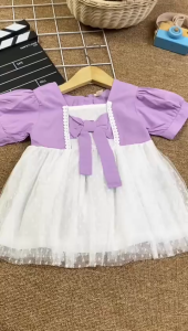1-4 Tahun | Dress Korea Style Ryu Mi - Dress Anak Perempuan Korea Style Dres Pesta Cewek Kualitas Import Gaun Anak Perempuan Alin Kidos
