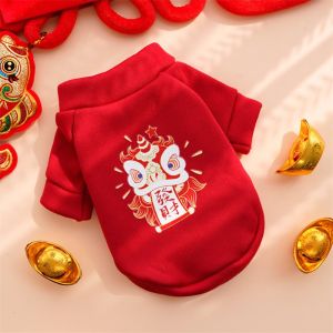 VOA | Warm Winter Pet Clothing for Small Dogs and Cats with Leash