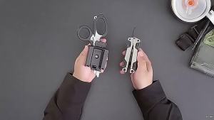 Outdoor Camping Rescue Scissor Protective Cover Suitable For Emergency Scissors Stainless Steel Folding Scissor Pliers Holster