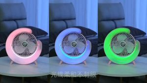Desktop Fan Usb Three Speed 180 Degree Portable Multi Functional Circulating Fan