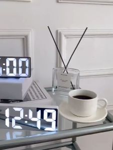 CallingBrown [🫑พร้อมส่ง🫑] นาฬิกา นาฬิกาตั้งโต๊ะ LED นาฬิกาตั้งโต๊ะ ปลูก clock