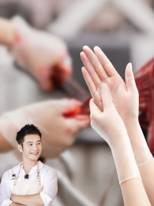 AIBUSISO | Disposable Waterproof Gloves for Hair Dyeing 1 Pair