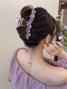 Handmade Beaded Shark Tail Hair Clip Womens Large Size Hair Clip Stylish Sensation New 2024 Model Original Design Fresh out