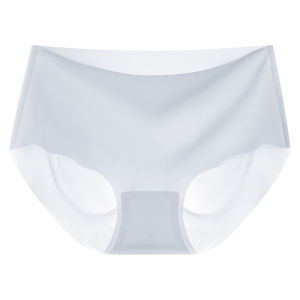 JIAZINI | Ice Silk Seamless Womens Underwear 2024 New Summer Thin Quick Dry Peach Butt Sports Breathable Ladies Triangle Pants