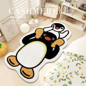 Adorable Girls Bedroom Carpet Cartoon Plush Main Bedroom Floor Mat Dustproof Childrens Room Decor Home Textile Floor Rug