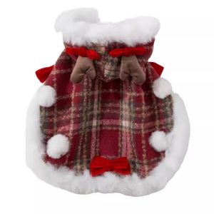 hipidog | New Year Winter Dog Cape for Small Breeds