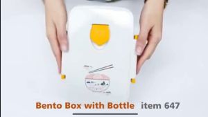 Yooyee Kotak Makan Box Makan 3 sekat Anti Tumpah Anti Nyampur BPA FREE