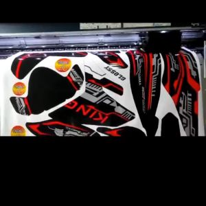 Stiker Motor Jupiter MX King 150 Striping Yamaha Mx King 150 Decal Mx King Hitech