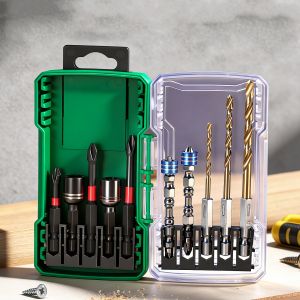 Bộ 10 Mũi Khoan Từ Tính Đầu Vặn Lục Giác Bộ Chuyển Đổi Đầu Vặn Bộ Dụng Cụ Điện Cho Máy Vặn Điện