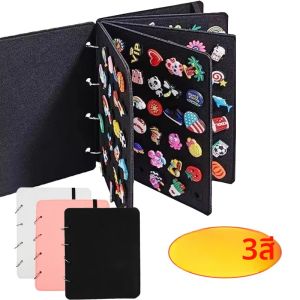 Pin จอแสดงผลหนังสือ Pin Storage Case ปฏิบัติ Felt Pin Organizer กระเป๋าป้องกันเข็มกลัดต่างหูผู้ถือหน้า