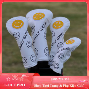 Cover gậy golf Pearly Gates bọc đầu gậy 1 3 5 recuse da PU tránh va đập trầy xước BD021