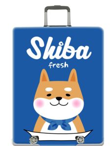 Thickened Wear-resistant Elastic Luggage Cover Protective Cover for 20/24/28/30 Inch Universal Suitcase ABS+PC Material with Lock