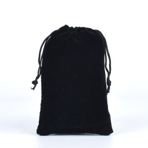 50pcs/Lot Velvet Drawstring Cloth Gift Bag Wedding Party Gift Bag Travel Small Item Storage and Organizing Dustproof Bag