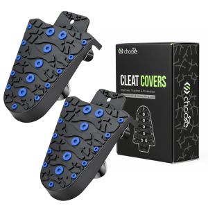 1 Pair Rubber Road Bike Cleat Covers Compatible with Shimano SPD-SL Cycling Shoes Anti-Slip Pedal Cleat Protectors for Walking