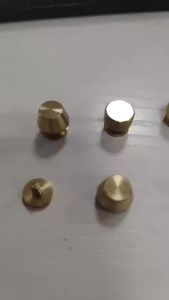 5Set High Quality Solid Brass Rivet And Screws DIY Leather Bag Decoration Suitcase Botton Feet Rivet Accessories