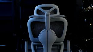 MUSSO E600 Ergonomic Chair 3D Handrail and Adjustable Headrest Gaming Chair with Adjustable Lumbar Support Ergonomic Office Chair