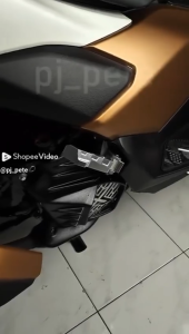 Footstep NMax TURBO-Aerox-Lexi Pijakan Kaki Belakang Satu Set Kanan Kiri untuk Motor Yamaha NMax TURBO AEROX dan LEXI