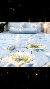 🌼SIÊU ĐẸP🌼 Bộ Ga Gối Lyocell Than Hoạt Tính Kháng Khuẩn Nằm Thoáng Mát Mềm Mại _ Nemtot Bedding