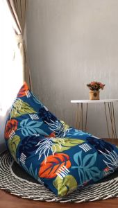 Bean bag Triangle Plus ISI motif Cantik Bahan Lembut Triangle Size LARGE
