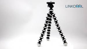 Phone Tripod Linkcool Octopus Tripod with Wireless Remote Phone Holder Mount Use as iPhone Tripod Cell Phone Tripod Camera Tripod Travel TripodTabletop Tripod for iPhone Gopro