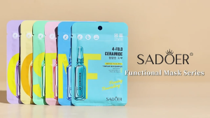 SADOER Facial Mask Series | Hyaluronic Acid / Niacinamide / Vitamin C / Tea Tree | Deep Hydration • Brightening • Acne Care | Authentic • Ready Stock SG