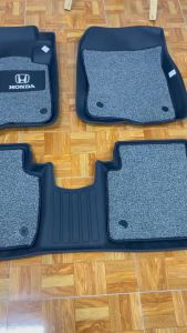 Thảm lót sàn Honda CRV 2019-2025 sàn NHỰA 5D TPE MẪU KHÔNG TRÀN VIỀN đúc vừa khít theo xeSàn 5D có sẵn rối Mẫu TL