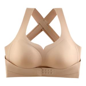 MiiOW | Comfortable Sports Bra Womens New Style Cat Person Gathered Anti-Sagging Adjustable Underwear Breathable Shaping Beautiful Back