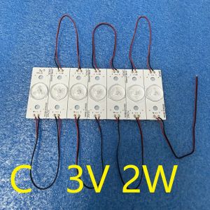 30groups 210LED LCD TV SMD LED Beads with Optical Lens LED 3V 6V Repair 20”-120”inch TV