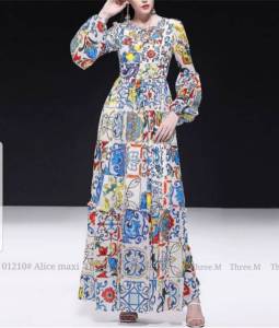 TM 01210 Dress Alice maxi import