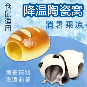 Hamster Ceramic Nest Summer House Anle Caveolae Ceramic Cleaning Convenient Djungarian Hamster Cooling Cooling Nest Warm Nest