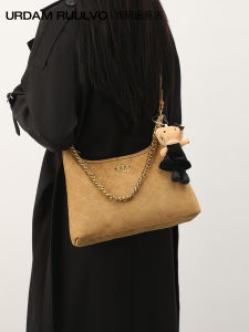 UR Small Square Wind Diamond Grid Chain Bag Womens 2025 New Fashion Underarm Large Capacity Single Shoulder Crossbody Bag