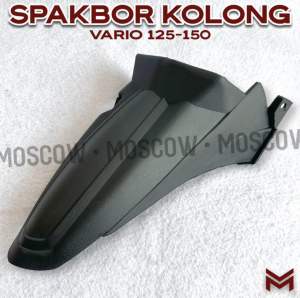 SPAKBOR KOLONG VARIO 125 150 FI ESP TECHNO CBS NEW TAHUN 2012 - 2024 MODEL TGP HUGGER HONDA VARIO SPAKBOR BELAKANG PLASTIK ABS VARIO 125 VARIO 150 PNP PRESISI ORIGINAL KOLONG BELAKANG PELINDUNG CIPRATAN COVER HUGER VARIO BELAKANG