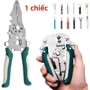 Dụng Cụ Tháo Dây Có Thể Gập Lại Với Ròng Rọc Dụng Cụ Thợ Điện Đa Chức Năng Kìm Uốn Dây Quấn Dây Bằng Thép Carbon Dụng Cụ Cầm Tay Cho Công Việc Điện Tự Làm