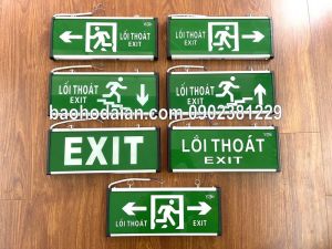 Biển chỉ dẫn thoát nạn exit dùng điện 220V Yefie YF-1018