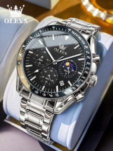 OLEVS | Quartz Night Light Water Resistant Mens Watch