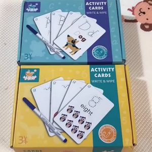 Mainan Edukasi Anak Kartu Aktivitas - ACTIVITY CARD Write & Wipe